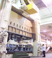 Our 1500 ton Danly is now available for your high / low volume and try-out stamping requirements
